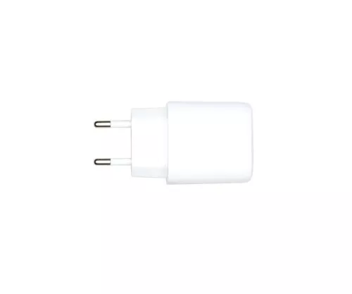 Nabíjačka/napájací zdroj USB C+A 20 W, PD, biela, krabica Power Delivery, biela, DINIC Box